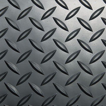 Crown Industrial Deck Plate Anti-fatigue Mat, Vinyl, 36 X 144, Black freeshipping - TVN Wholesale